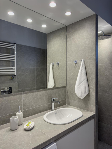 Bathroom 3, Evgenia Rooms and Apartments, South Aegean