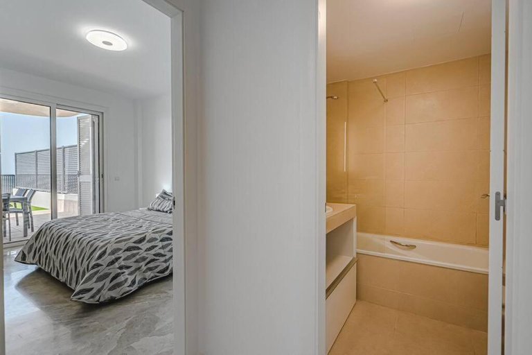 Bedroom, Ocean View Apartment with AC, Pool, Playa Arena PA05, Santa Cruz de Tenerife