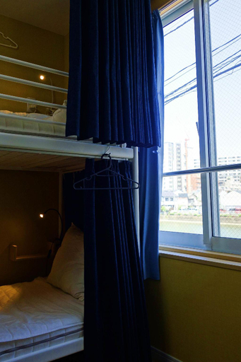 Bedroom 2, Fukuoka Tabiji Hostel 福岡旅路ゲストハウス, Fukuoka