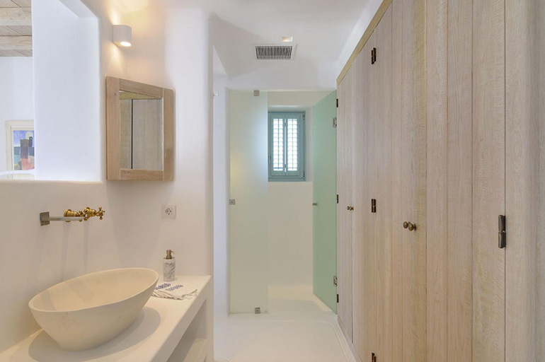 Bathroom, Bluebird Villas Villa Seabird, South Aegean