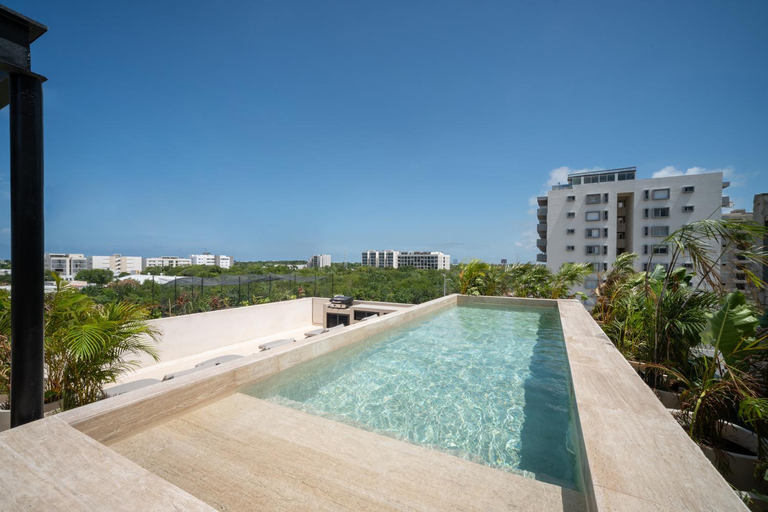 Exterior view 2, Mika Condos, Benito Juárez