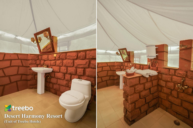 Bathroom 4, Treebo Desert Harmony Camp, Jaisalmer