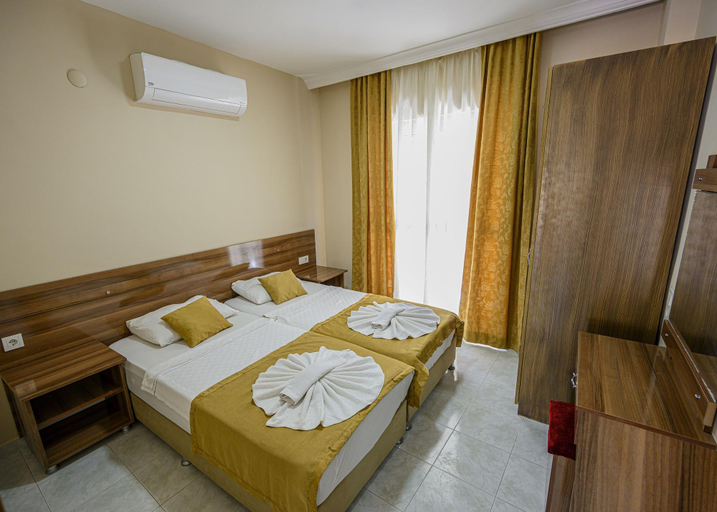 Bedroom 2, Can Apartments, Marmaris