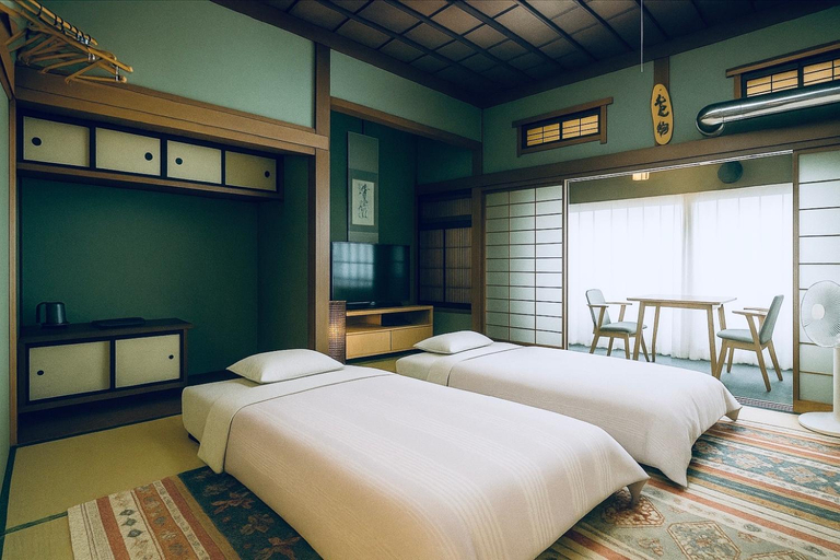 Bedroom 4, Ryokan Sansui, Furano