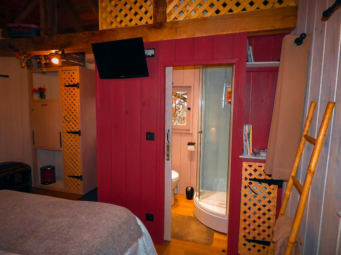 Bedroom 2, Gite Chambre d'hotes insolite PIGEONNIER IN MARCIAC Gers, Gers