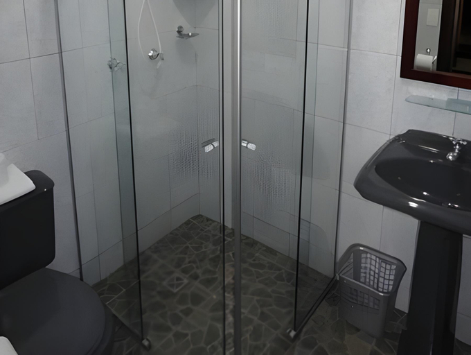 Bathroom, Pousada Torre Del Mar, Ubatuba