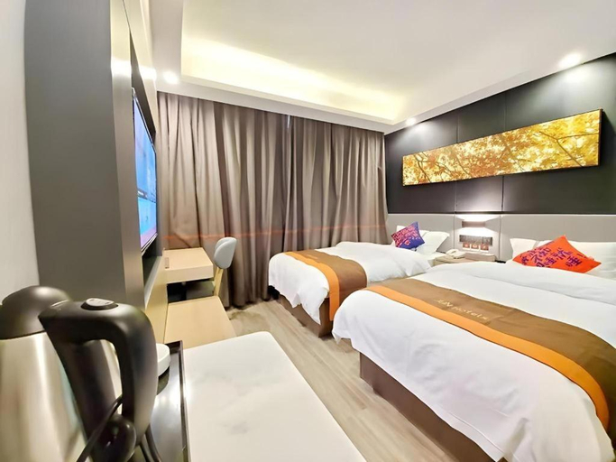 Bedroom 4, Jun Hotel Hubei Wuhan Jianghan District Jianghan Road Walking Street, Wuhan
