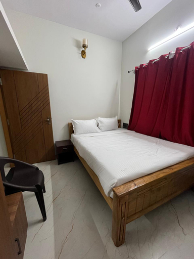 Bedroom 2, shree stay in, Chikmagalur