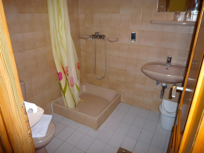 Bathroom 5, Hotel Orchidea, Kistelek