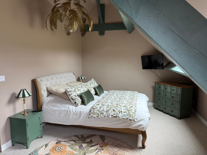 Bedroom 2, Domaine du Turbais, Indre-et-Loire