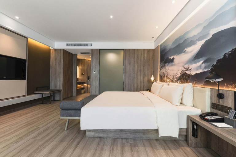 Bedroom 2, Atour Hotel Tianshui Shoth High-Speed Railway Xihuang Avenue, Tianshui