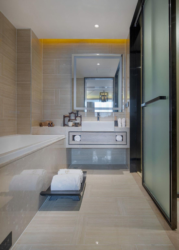 Bathroom 5, Yuan Culture Hotel Shenzhen World Shajing, Shenzhen