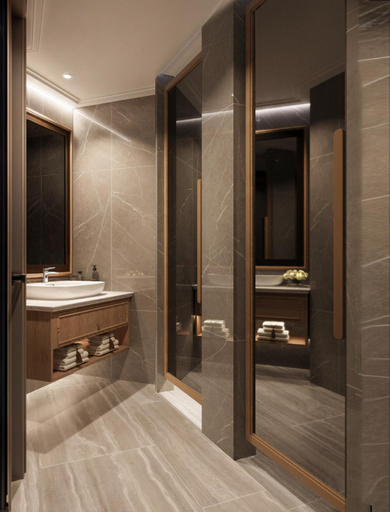 Bathroom 3, Heritage Ham Long Hotel & Spa, Hoàn Kiếm