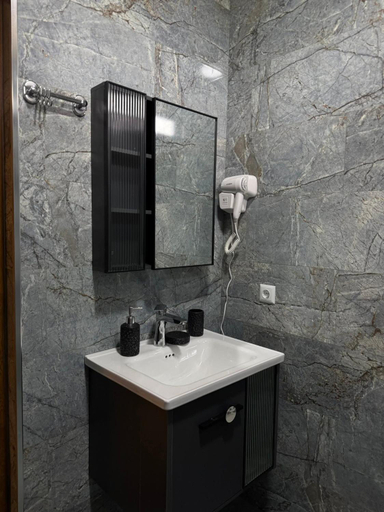 Bathroom, Family Hotel 464, Kobuleti