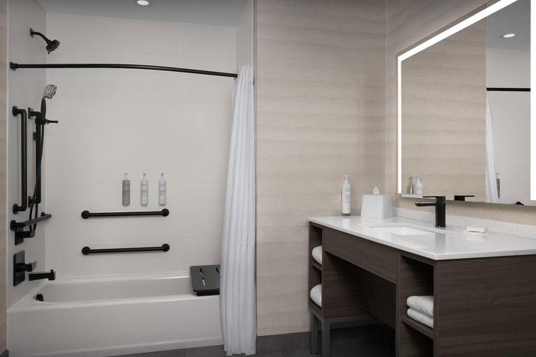 Bathroom 4, Home2 Suites By Hilton Ramsey, Anoka