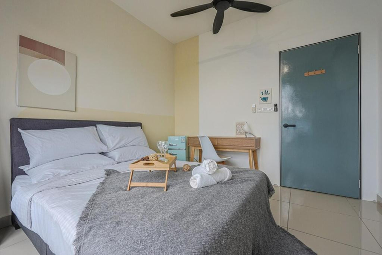 Bedroom 5, Stylish M Vertica 4 Bedroom Walk to MRT Velocity Mall, Kuala Lumpur