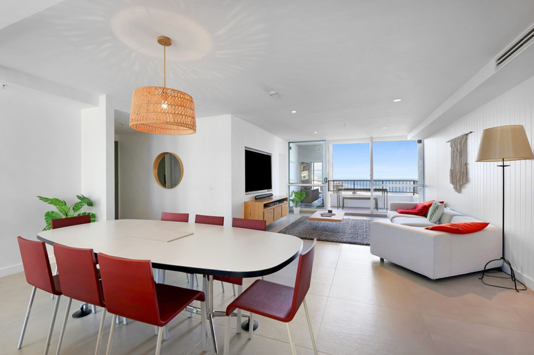 Living room 4, Surfers Paradise Stay With Resort-style Amenities, Gold Coast