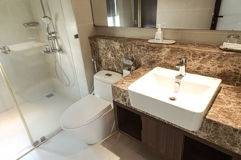 Bathroom, Seascape Villas in Long Beach Cam Ranh, Cam Lâm