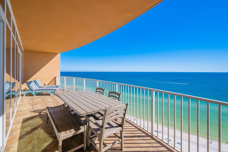 Outdoor dining 3, Phoenix Orange Beach 1602 3 Bedroom Condo, Baldwin