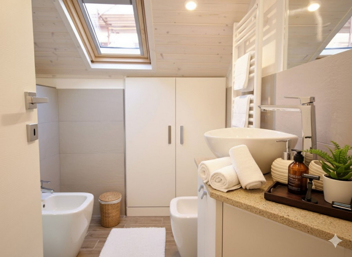Bathroom 3, Appartamento Croce di Malta, Imperia