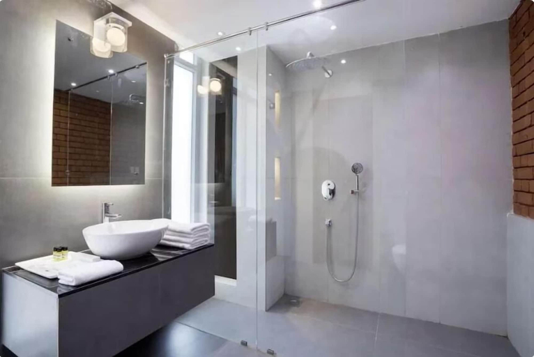 Bathroom 5, Kia Inn Boutique Hotel, North Goa
