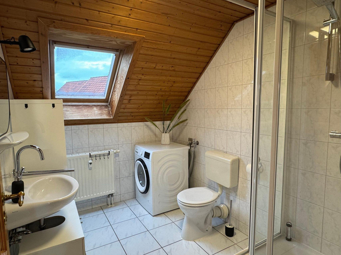 Bathroom 3, Doppelhaushaelfte in Hasselfelde, Harz