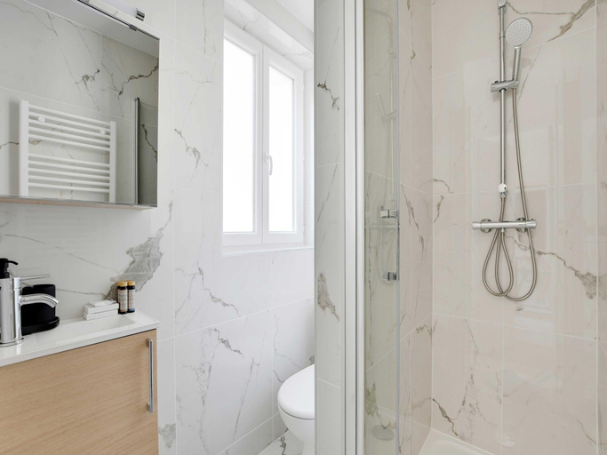 Bathroom, Charming apartment  - 1BDR-4P - Ivry-sur-Seine, Val-de-Marne