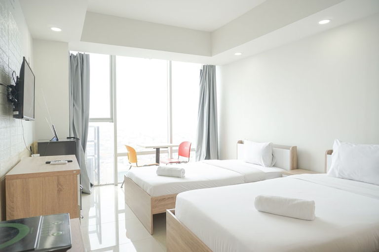 Bedroom 1, Comfortable Studio At Harco Mangga Besar Apartment, Central Jakarta