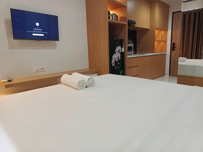 Bedroom 4, Modern And Good Studio At Delft Ciputra Makassar Apartment, Makassar
