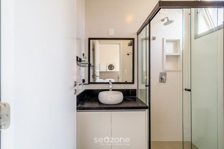 Bathroom 3, Stay in a Building With a Pool, Gym, and Leisure - SSL, Florianopolis