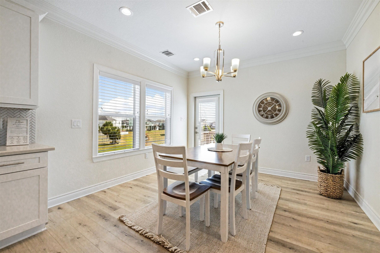 Dining 4, After Dune Delight 3 Bedroom Home, Galveston
