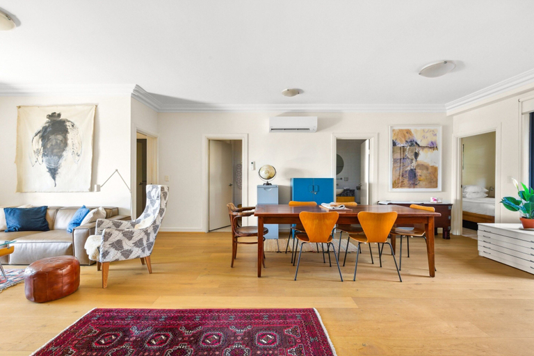 Dining, Elegant Stay in Balmain With Pool Access, Sydney