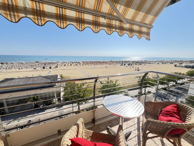 Balcony/terrace 5, Amazing sea view apartment, Venezia