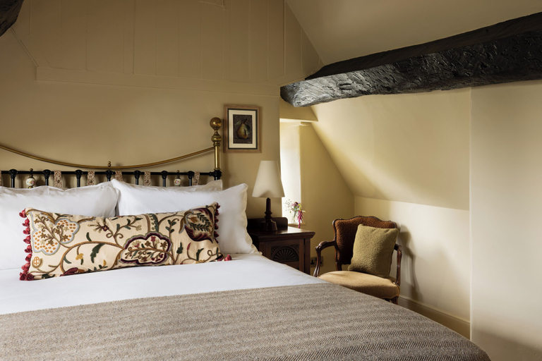 Bedroom 3, Woolley Grange Hotel, Wiltshire