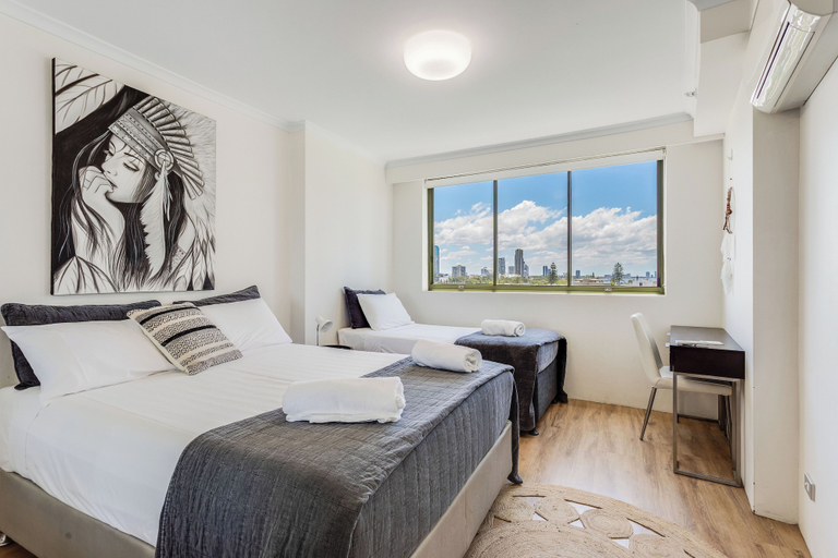 Bedroom 4, The Meriton on Main Beach, Gold Coast