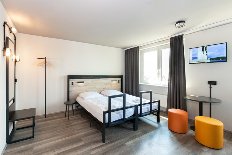Bedroom 3, a&o Frankfurt Ostend, Frankfurt am Main