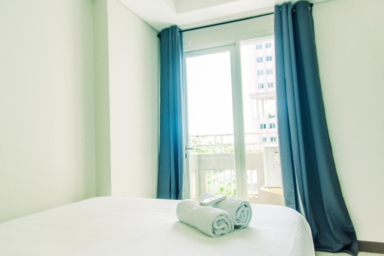 Guestroom 5, Stunning and Comfy 2BR (No Kitchen) at Sky Terrace Apartment, Jakarta Barat