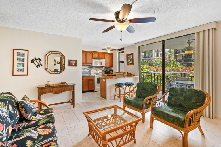 Living area 4, Kona Makai 5106 1 Bedroom Condo, Hawaii