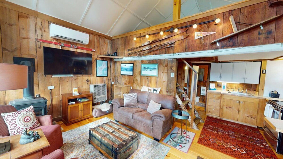 Room 1, Pond View Cabin in Chittenden, Rutland
