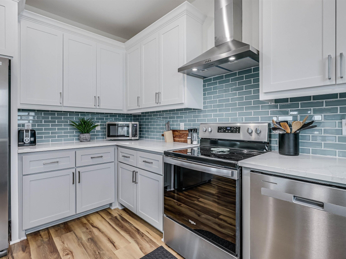 Private kitchen 2, Nautical Nest 2 Bedroom Home, Aransas