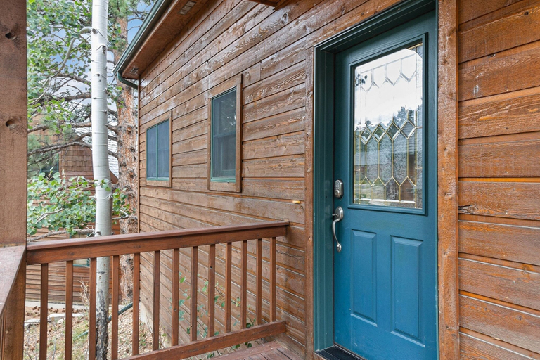 Exterior detail, Solitude Beaver #3 - Estes Park 2 Bedroom Condo by RedAwning, Larimer