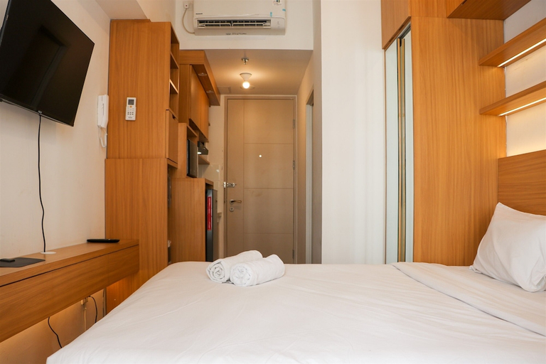 Bedroom 2, Comfy And Tidy Studio At Tokyo Riverside Apartment Pik 2, Tangerang