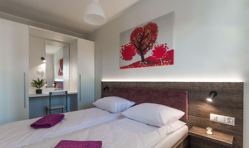 Bedroom 2, Wczasowa 8 / Domki Agat / Letni Dworek, Koszalin
