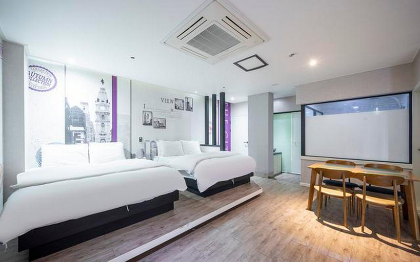 Bedroom 3, Changwon Sangnamdong The View Hotel, Changwon