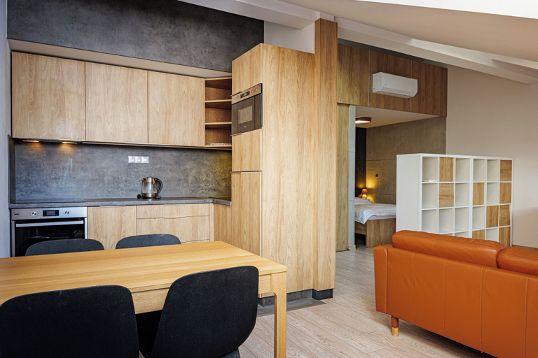 Living area 3, Entrez Apartments Baštová - City centre, Košice I
