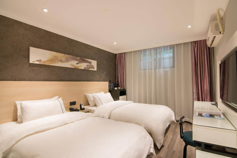 Bedroom 2, Ease Hotel - Shanghai Tongji University Siping Road Subway Station, Shanghai