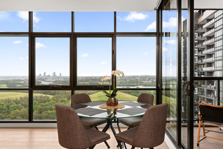 Dining, Chic 1-bed With Pool by River, Ferry & Amenities, Sydney
