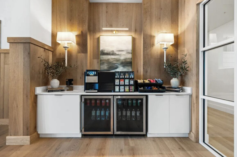 Coffee service, Landing Apartments Downtown Palm Coast, Flagler