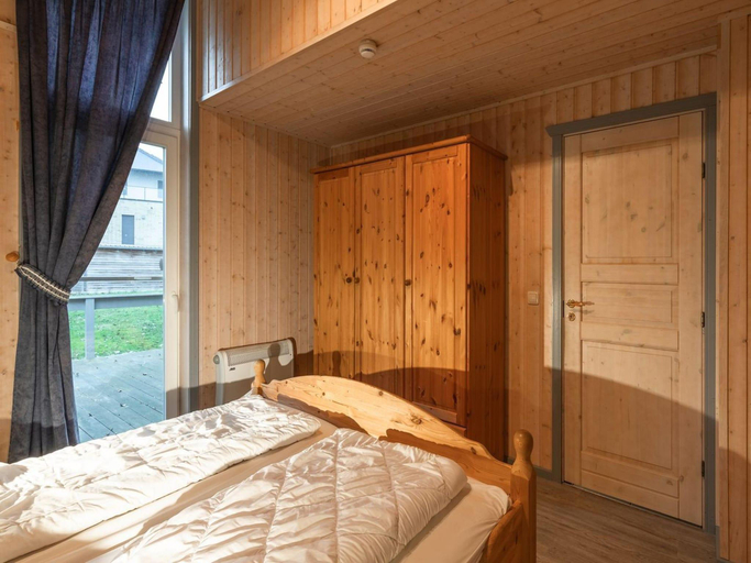 Bedroom 3, Ferienhaus im Ferienpark Mueritz, Mecklenburgische Seenplatte