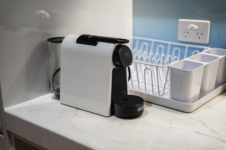 Coffee and/or coffee maker 4, Nott's Nook- 1-bed With Rooftop Views, Melbourne